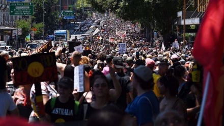 Massive 'Invasion Day' protests staged across Australia on national holiday