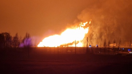 Esplosione in un gasdotto in Lituania