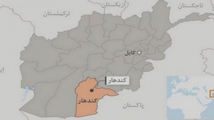 انفجار خودروی نیروهای طالبان در قندهار