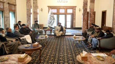 دیدار هیات پاکستانی با معاون اقتصادی رئیس الوزرای حکومت طالبان و بازگشایی گذرگاه تورخم
