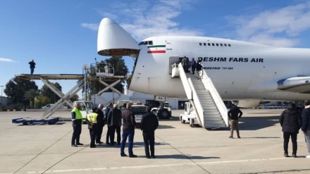 Ndihmat humanitare të Iranit për popullatën e goditur nga tërmeti në Siri/video