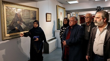 Seniman Suriah Kunjungi Galeri Hozeh Honari Tehran