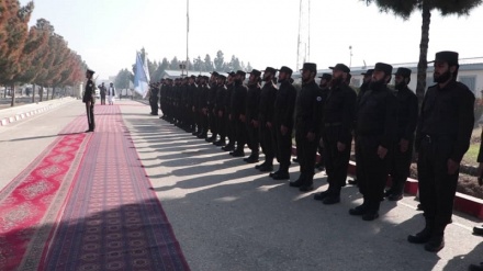 توزیع یونیفورم برای نیروهای امنیتی در بلخ