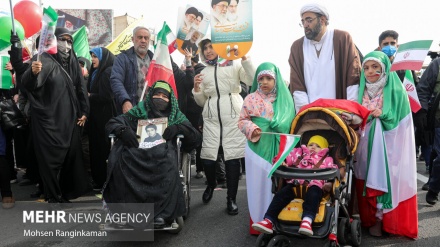 Marshi i 22 Bahmanit në qytete të ndryshme të Iranit