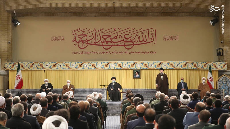مسئولان نظام و سفیران کشورهای اسلامی با رهبر معظم انقلاب اسلامی دیدار کردند