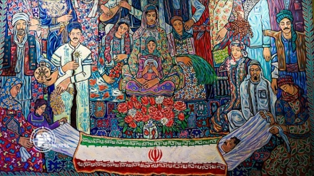 イラン国立博物館で、ファジュル国際手工芸品展が開催