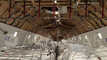 Bantuan Kemanusiaan Pertama Iran Tiba di Bandara Damaskus