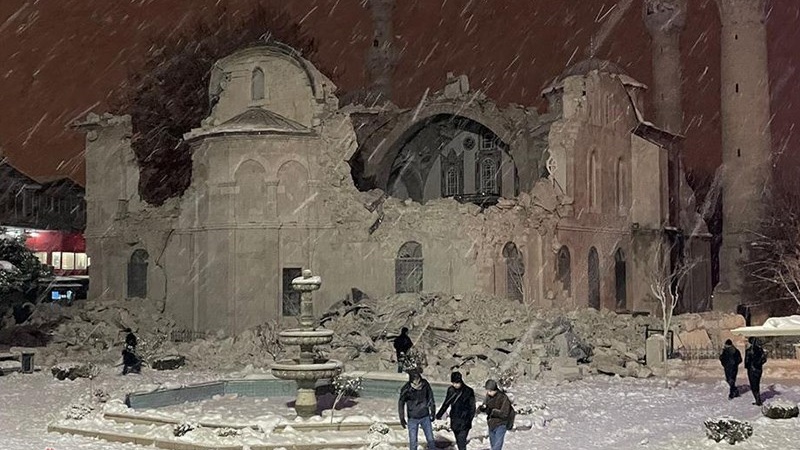 Gempa bumi di Turki dan Suriah, Senin (6/2/2023).