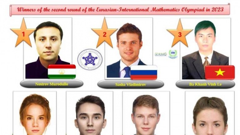 معلم تاجیک در المپیاد بین المللی فرانسه مقام اول را کسب کرد
