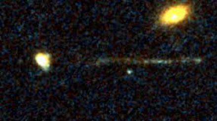 Catturato un buco nero dormiente in fuga dalla sua galassia