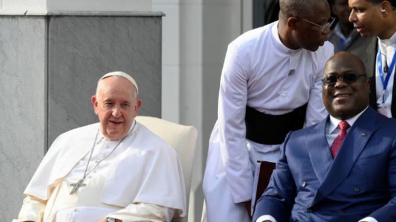 پاپ فرانسیس در کنگو از کشورهای ثروتمند خواست دست از سر آفریقا بردارند