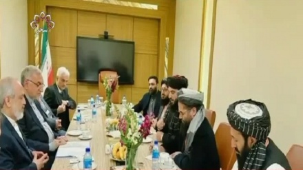 دیدار وزیر صحت عامه حکومت طالبان با وزیر بهداشت جمهوری اسلامی ایران