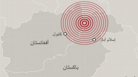  وقوع زمین لرزه درولایت  بدخشان