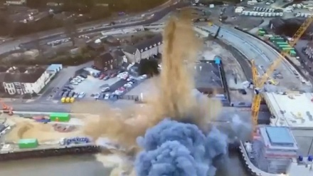 Angliýada Ikinji jahan urşundan galan bomba birden partlady