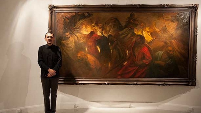 В Москве проходит выставка картин иранского художника