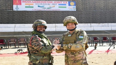 भारत-उज़्बेकिस्तान का संयुक्त सैन्य अभ्यास