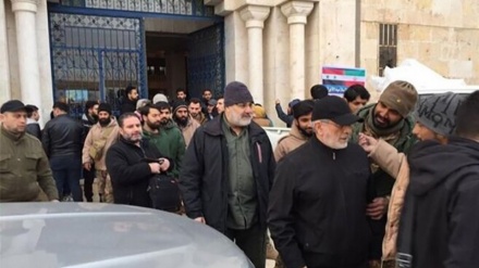 איסמעיל קאאני לחאלב הגיע לעיר חאלב בסוריה