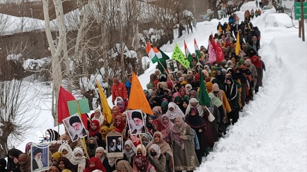 22 Bahman (Feb. 11) rally held in Kargil, India