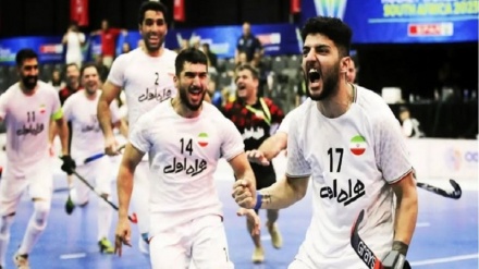 تیم ملی هاکی ایران با عبور از سد آمریکا سوم جهان شد