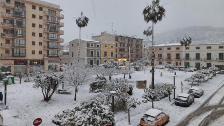 Spagna, passaggio tempesta Juliette: neve, vento e freddo