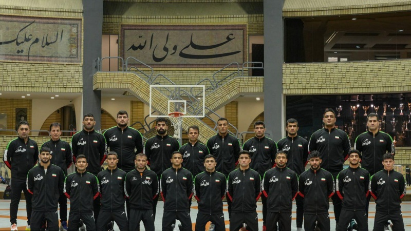 イラン男子グレコローマンレスリング代表チーム