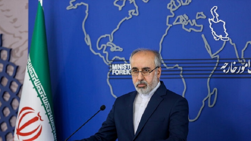 ناصر کنعانی سخنگوی وزارت امور خارجه ایران