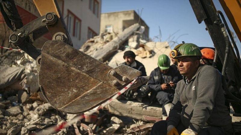 شمار جان باختگان زلزله ترکیه همچنان رو به فزونی است