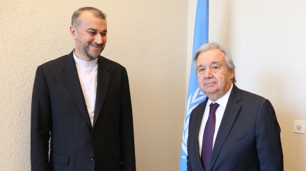 Амир-Абдоллахиан и Гутерриш договорились о возобновлении переговоров по отмене санкций