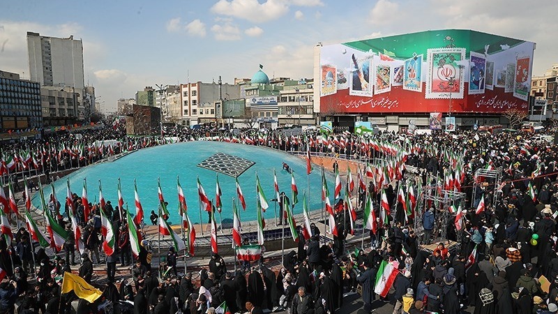 Perayaan HUT Kemenangan Revolusi Islam ke-44, Tehran, Sabtu (11/2/2023).