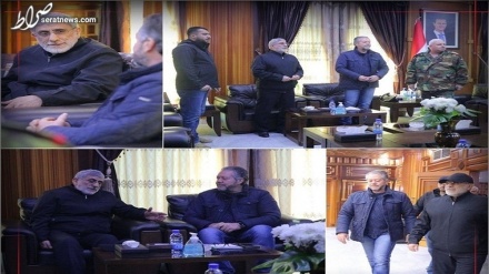 Gjeneral Gha'ani takohet dhe bisedon me guvernatorin e provincës Latakia të Siri