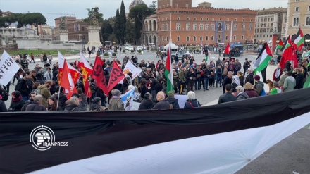 Ratusan Warga Italia Protes Kunjungan Netanyahu