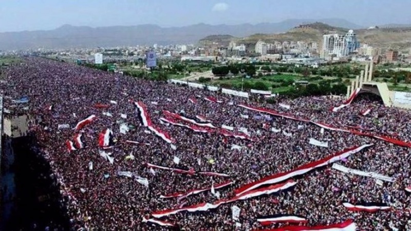 Yémen: des manifestations marquant huit années de résistance