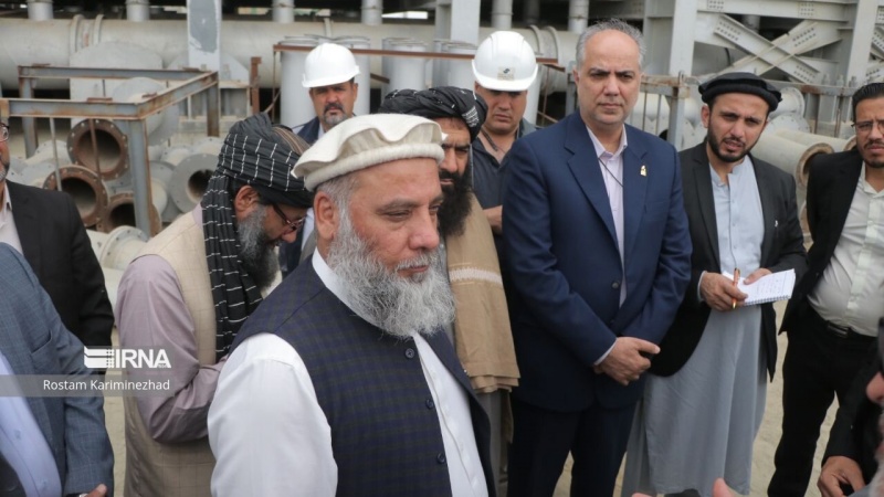 بازدید سرپرست وزارت صنعت و تجارت طالبان از ظرفیت‌های اقتصادی بندر چابهار