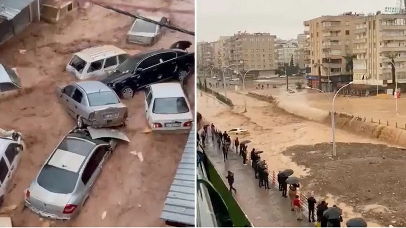 Наводнение в пострадавших от землетрясения районов Турции унесло жизни 14 человек