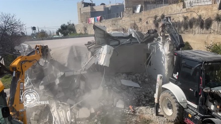 تخریب خانه شهروند فلسطینی در بخش قدیمی قدس اشغالی