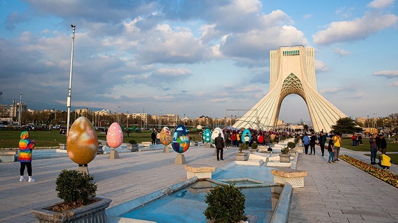 Azadi Square, Tehran.