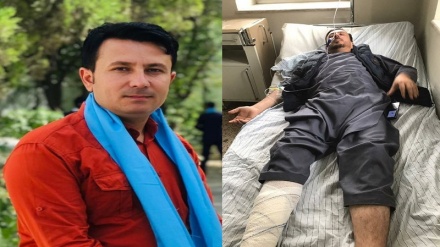 حال خبرنگار مجروح شده رادیو دری در مزار شریف رضایتبخش است