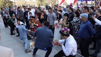 タジキスタンにおける新年・ノウルーズの行事の様子