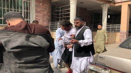 انفجار تروریستی در دفتر خبرگزاری صدای افغان در مزارشریف 
