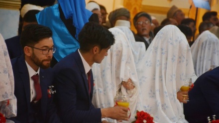 آغاز زندگی مشترک 28 زوج جوان در افغانستان به میمنت نیمه شعبان