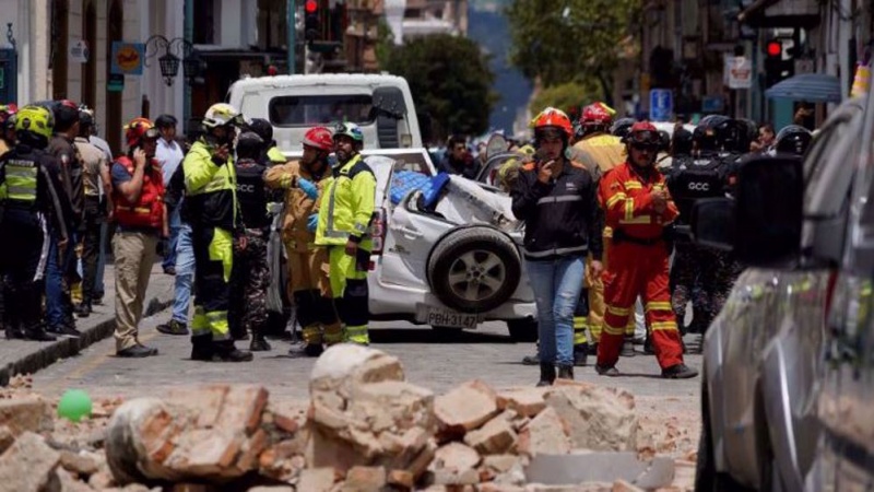 Magnitude 6.8 earthquake shakes Ecuador and Peru, at least 14 deaths reported