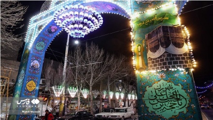 (FOTO DEL GIORNO) Iran, decorazione delle città vigilia 15 Saban