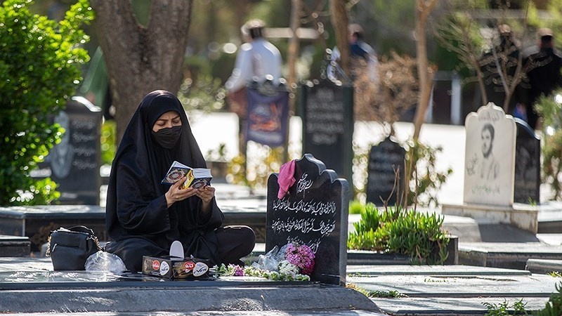 Ziarah kubur di Iran pada Kamis terakhir setiap tahun HS.
