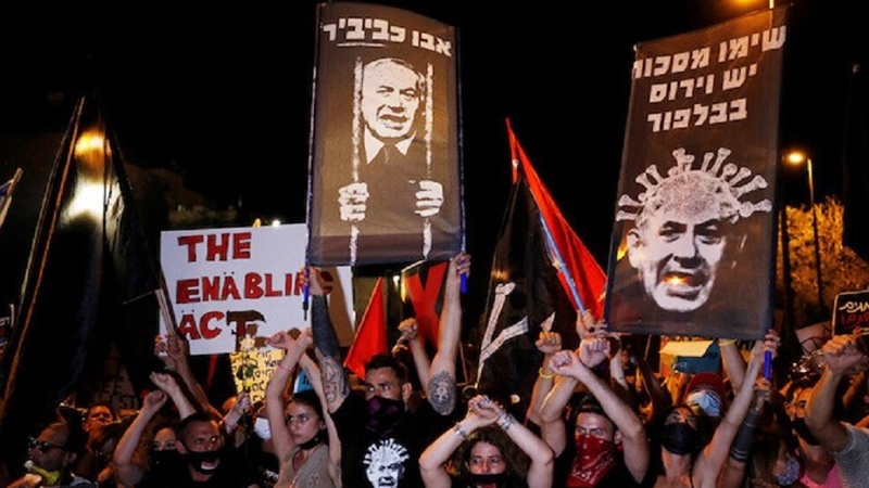 ادامه تظاهرات گسترده علیه نتانیاهو
