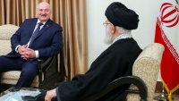 イランイスラム革命最高指導者のハーメネイー師とベラルーシのルカシェンコ大統領の会談