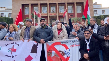  Maroccoو proteste contro normalizzazione con Israele