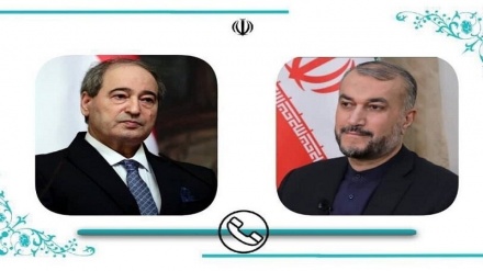 Телефонный разговор между министрами иностранных дел Исламской Республики Иран и Сирии