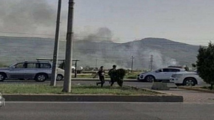 Süleymaniye havalimanı yakınında patlama
