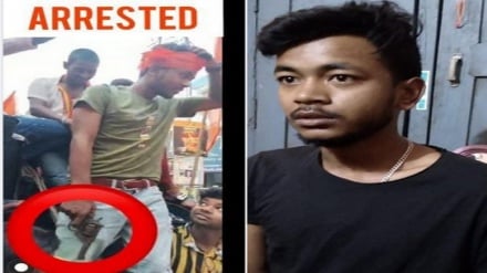 হাওড়ায় রামনবমীর মিছিলে আগ্নেয়াস্ত্র নিয়ে শামিল হওয়া যুবক গ্রেফতার