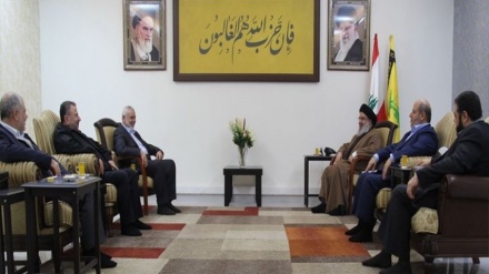 דיווחים בלבנון: סייד נסראללה נפגש עם מנהיגי חמאס